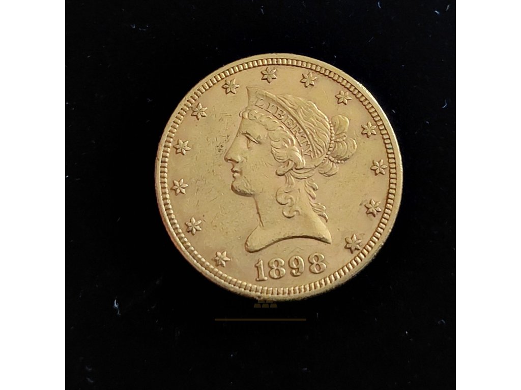 1898 10dollara