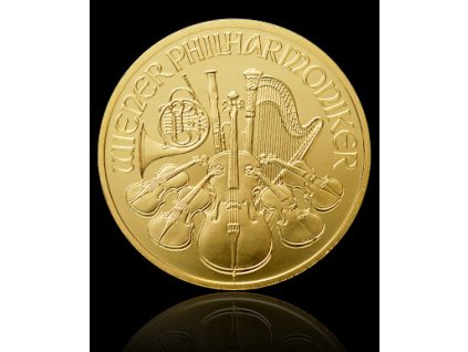 Investiční zlatá mince Philharmoniker 1 Oz