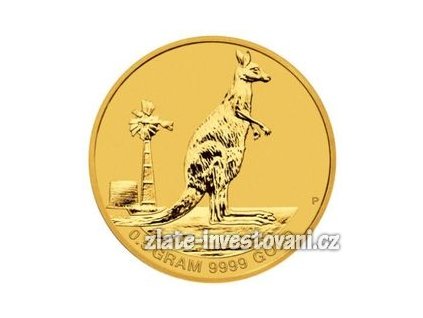 1976 investicni zlata mince mini roo