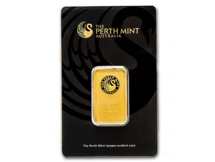 20 gram Gold Bar The Perth Mint predni strana