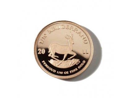 Investiční zlatá mince Krugerrand 1/10 Oz