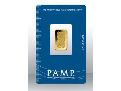 Investiční zlatý slitek PAMP Fortuna 2,5 g