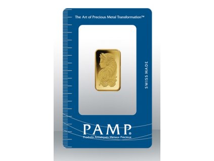 Investiční zlatý slitek PAMP Fortuna 10g