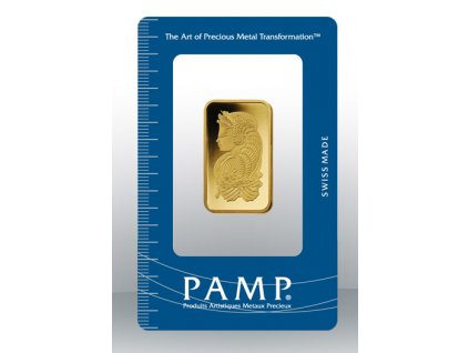 Investiční zlatý slitek PAMP Fortuna 20g