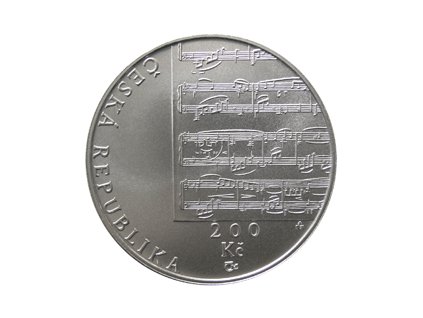 Stříbrná pamětní mince 2010 - Gustav Mahler PROOF
