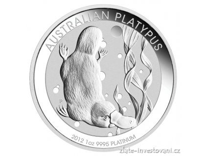 2816 investicni platinova mince ptakopysk australie 1 oz