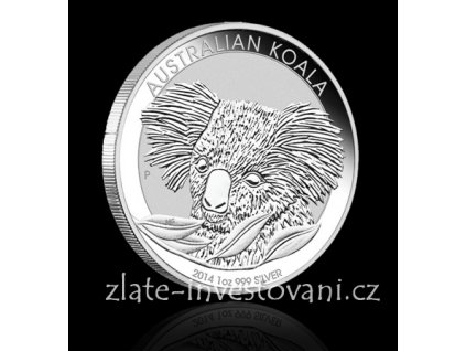 2912 investicni stribrna mince koala 2014 1 oz