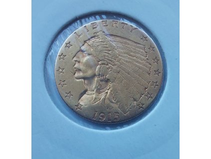 3182 zlata mince americky quarter eagle indiansky nacelnik 2 5 dollar 1908
