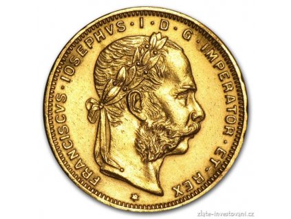 3509 investicni zlata mince osmizlatnik novorazba 1892
