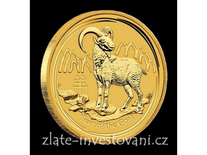 3545 investicni zlata mince rok kozy 2015 1 oz