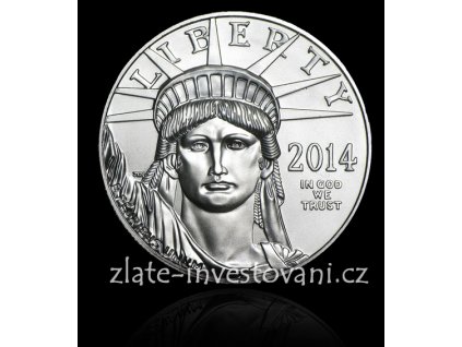 3683 investicni platinova mince americky eagle 1 oz