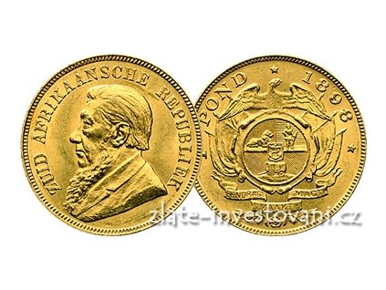 4169 1 zlata mince jihoafricky kruger pond