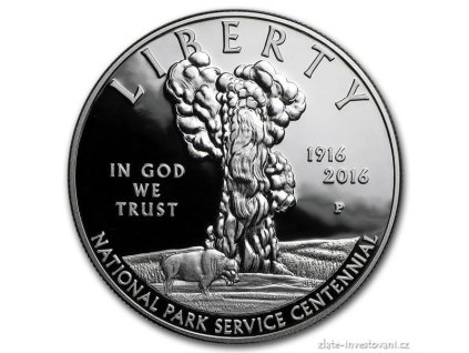 4739 stribrny americky dolar 2016 100 vyroci ochrany parku
