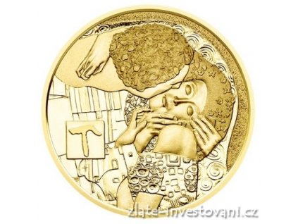 4985 zlata mince polibek klimtova serie 2016