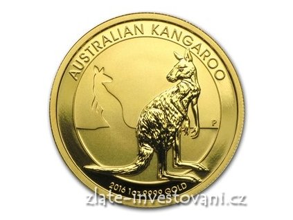 5252 investicni zlata mince australsky klokan 2016 nugget 1 oz