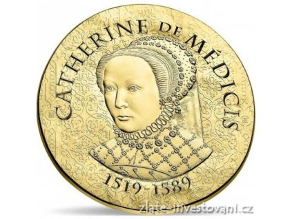 5366 zlata mince katerina medicejska 2017 proof