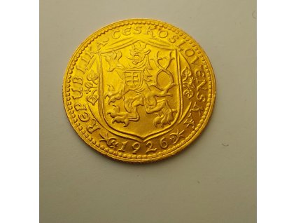 Zlatý svatováclavský dukát 1926
