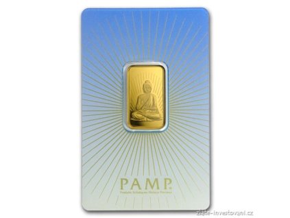 Investiční zlatý slitek Budha-PAMP Švýcarsko 10g