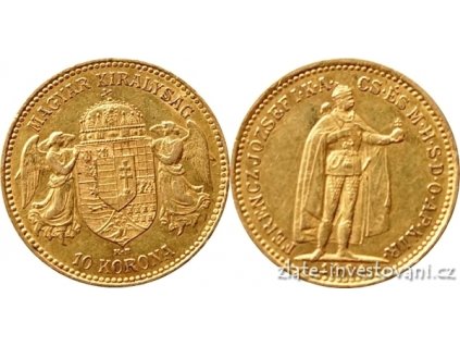 5537 zlata mince desetikoruna frantiska josefa i uherska razba 1901 k b