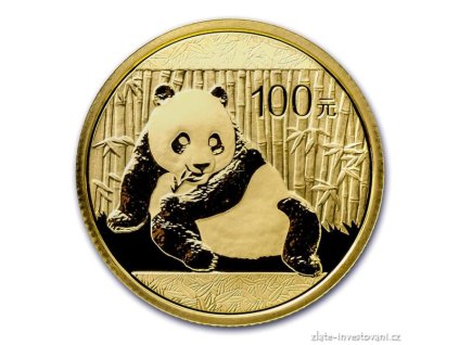 5549 investicni zlata mince cinska panda 2015 1 4 oz