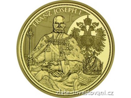 5786 zlata mince cisarska koruna svateho frantisek josef i 2012 100 eur