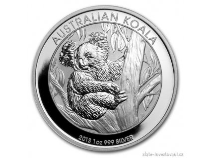 6101 investicni stribrna mince koala 2013 1 oz