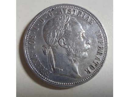 Stříbrný 1 zlatník Františka Josefa I. 1888