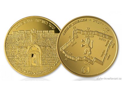 6503 2 zlata mince lvi brana serie brany jeruzalema 2018 1 oz