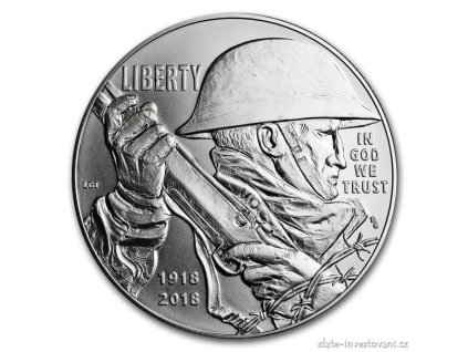 6620 stribrny centennial silver dollar i svetova valka 2018