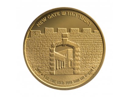 zlatá mince NEW GATE 2019
