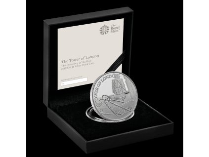Stříbrná mince - The Ceremony of the Keys 2019 - Proof 5 Oz