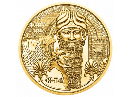 Zlato Mezopotámie 2019 100 Eur
