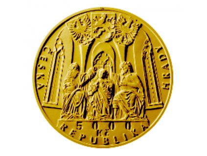 Zlatá mince hrad Švihov 2019 proof