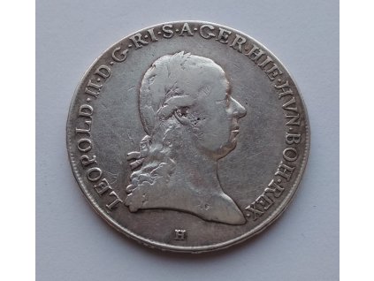 Křížový tolar Leopold II. 1792 H