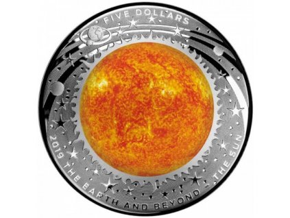 Stříbrná mince The Sun 1 Oz