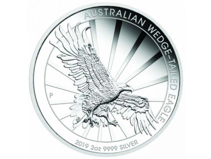 Orel klínoocasý - Wedge-tailed Eagle 2 oz (2019)