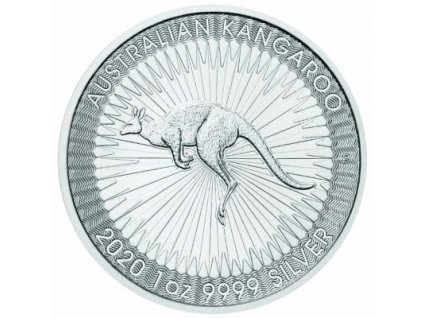 Stříbrná mince klokan 1 Oz 2020