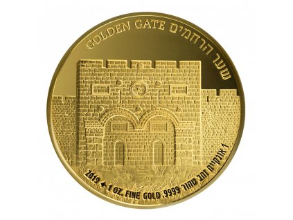 Zlatá mince 1 Oz Goldengate2019 Izrael