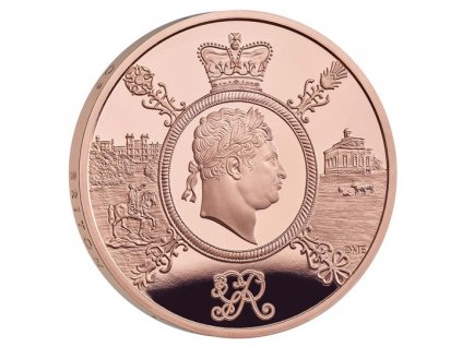 Zlatá mince Vláda George III. 2020- Proof