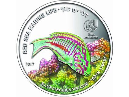 INVESTIČNÍ STŘÍBRNÁ MINCE KLUNZINGER'S WRASSE 1 OZ PROOF