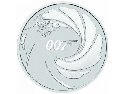 Stříbrná mince 2020 James Bond 007 1oz