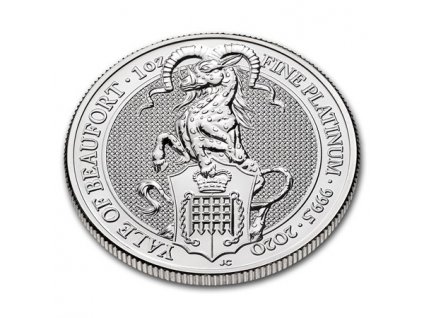 Platinová mince 1 Oz-Queen´s beasts Yale 2020