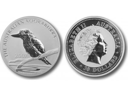 Stříbrný kokabura 1 Oz 2007