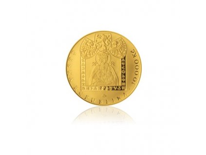 Zlatá mince Příchod věrozvěstů Konstatina a Metoděje 2013- proof