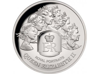 Stříbrná moderní mince Royal Portraits 1 Oz 2020 proof