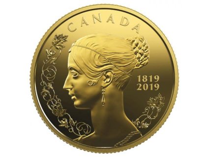 Zlatá moderní mince Queen Victoria 2019 proof
