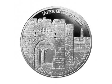 STŘÍBRNÁ MINCE JAFFA GATE 1 OZ 2017