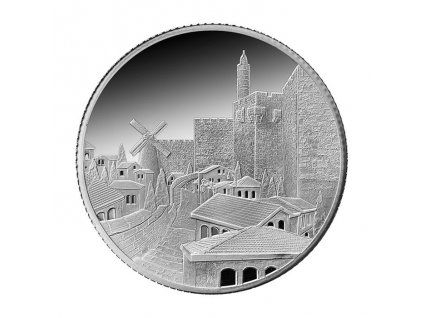Stříbrná mince Mishkenot Sha'ananim 1 Oz 2016