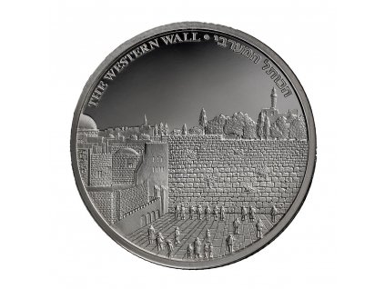 Stříbrná mince Western wall 1 Oz-2020