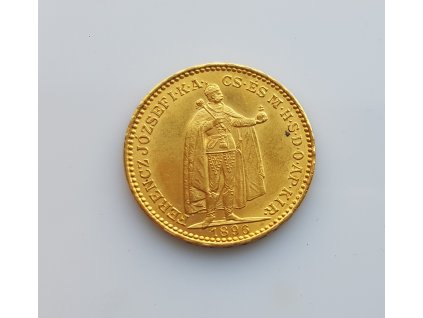 Zlatá 20koruna 1896 K.B